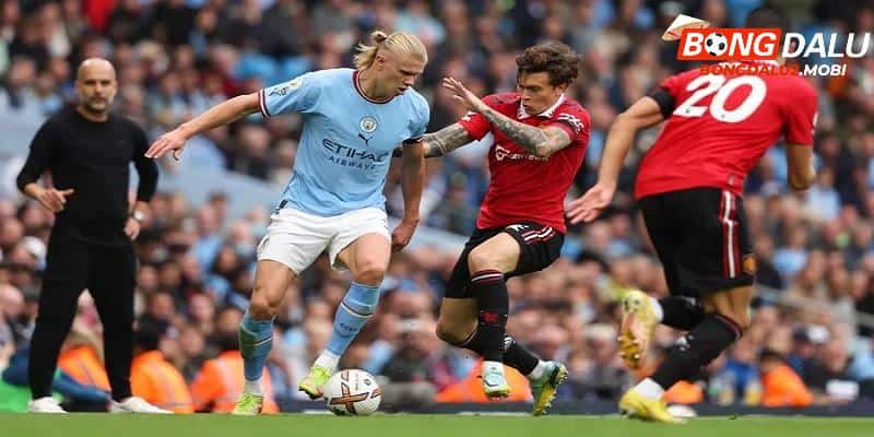 Cá cược giao bóng trận Man City vs Man Utd